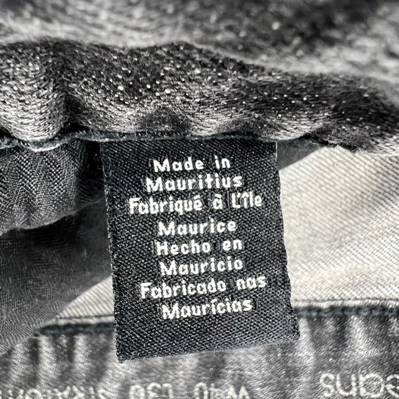 Calvin Klein Black Straight Leg Jeans Size 40 x 30 Men's - Picture 5 of 6